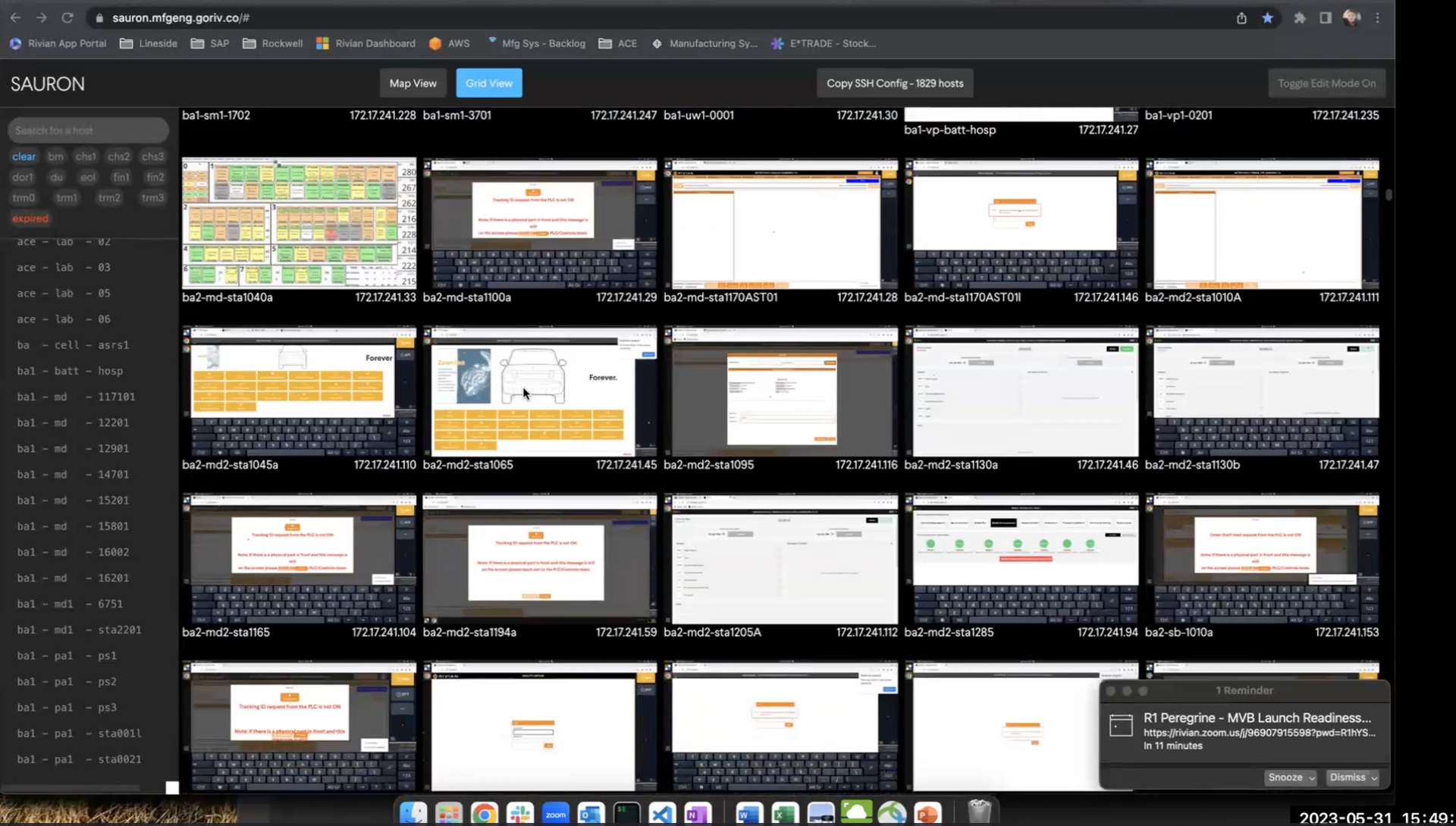 Canvas View of Multiple Screens