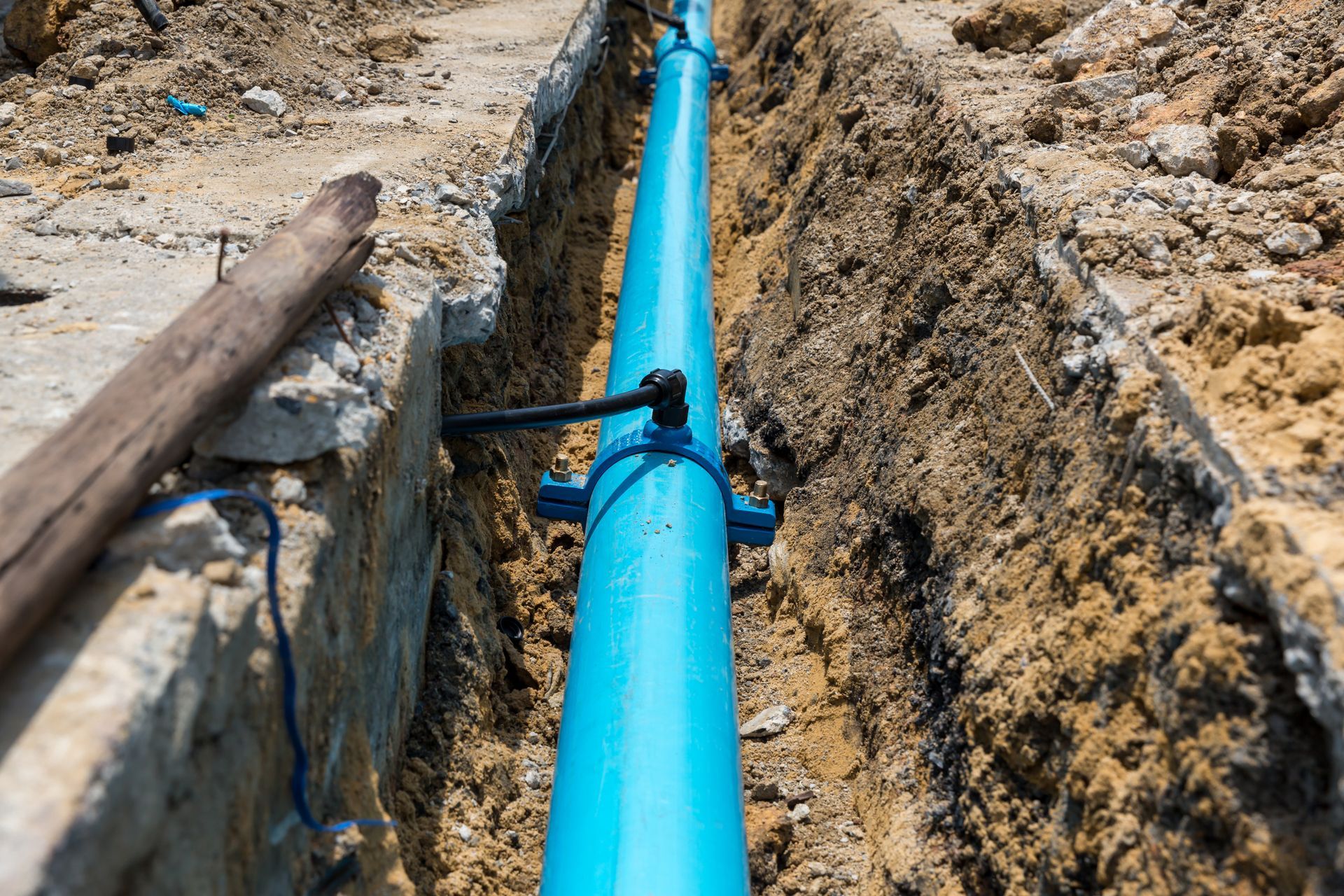 Water and Sewer Lines