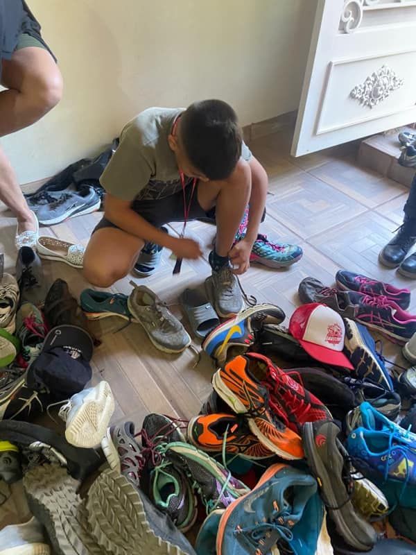 Shoes For Runners donations and runners
