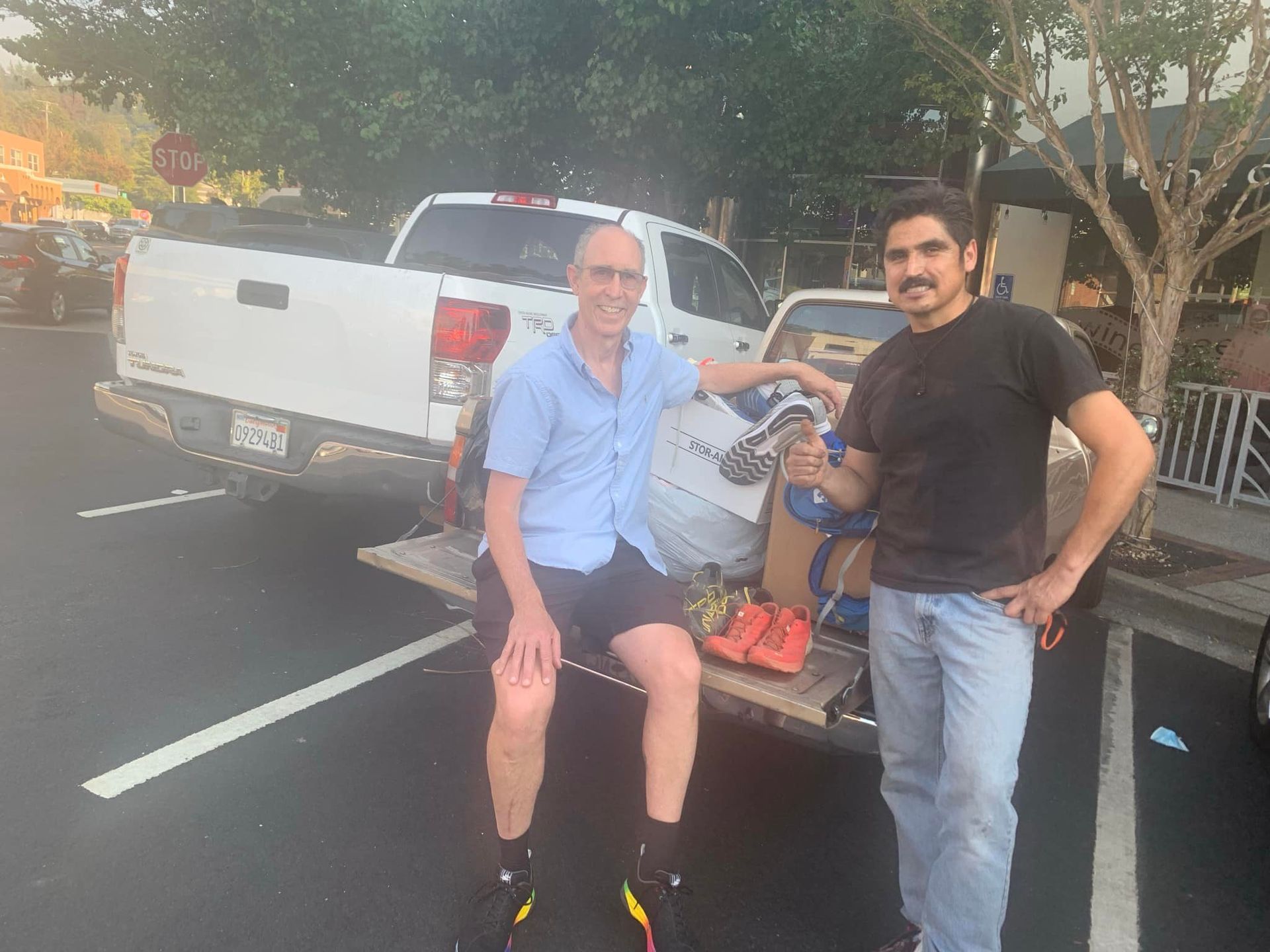 Shoes For Runners donations and runners