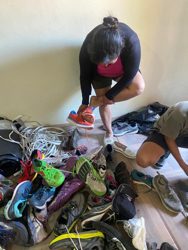 Shoes For Runners donations and runners