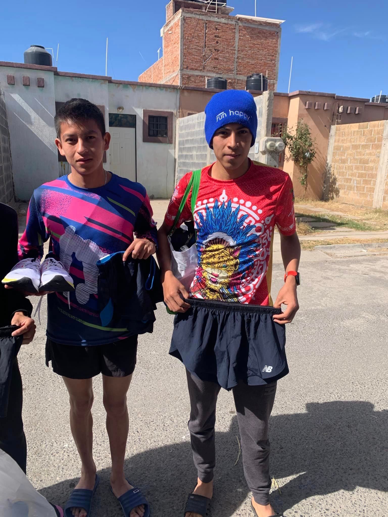 Shoes For Runners donations and runners