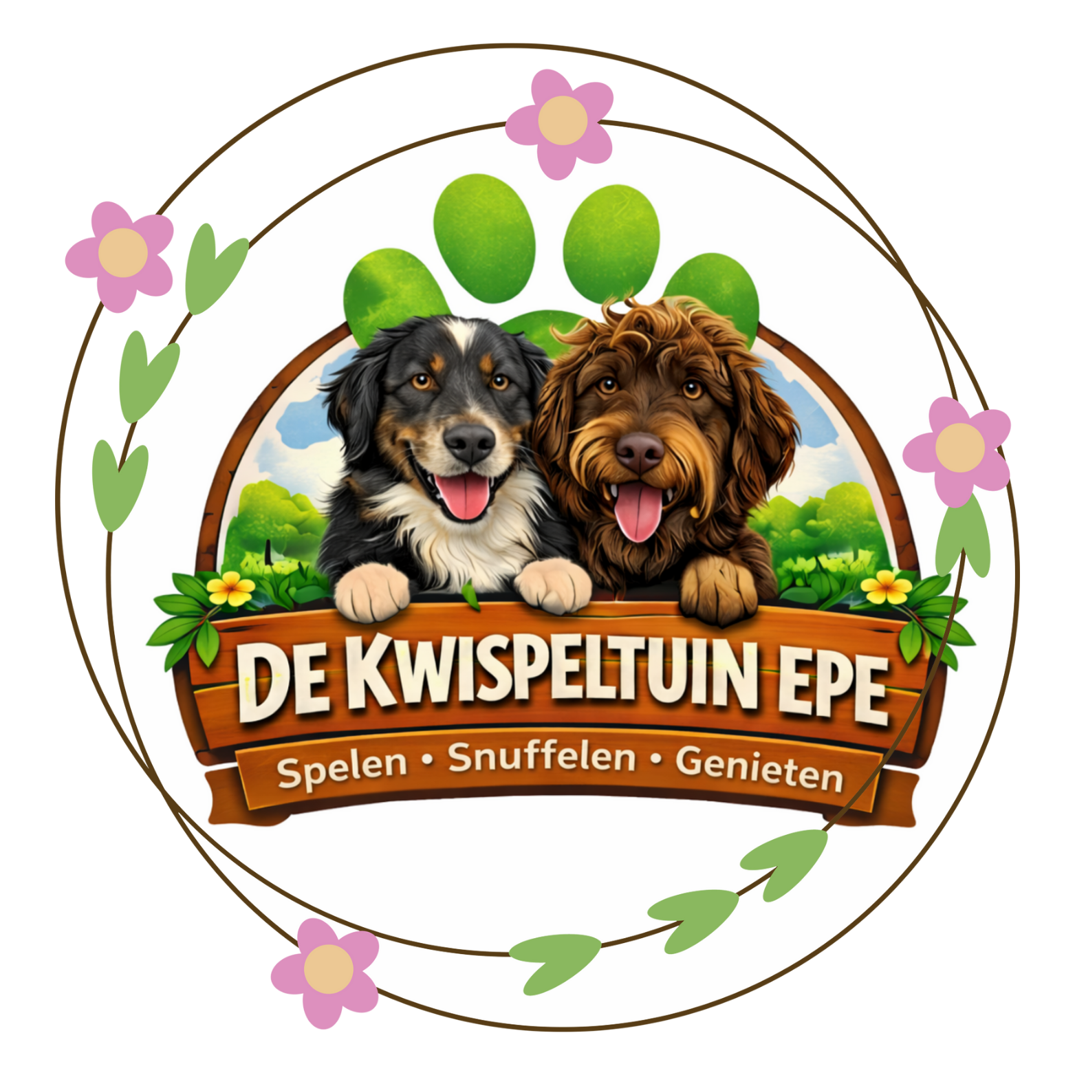 Logo De Kwispelstuin Epe