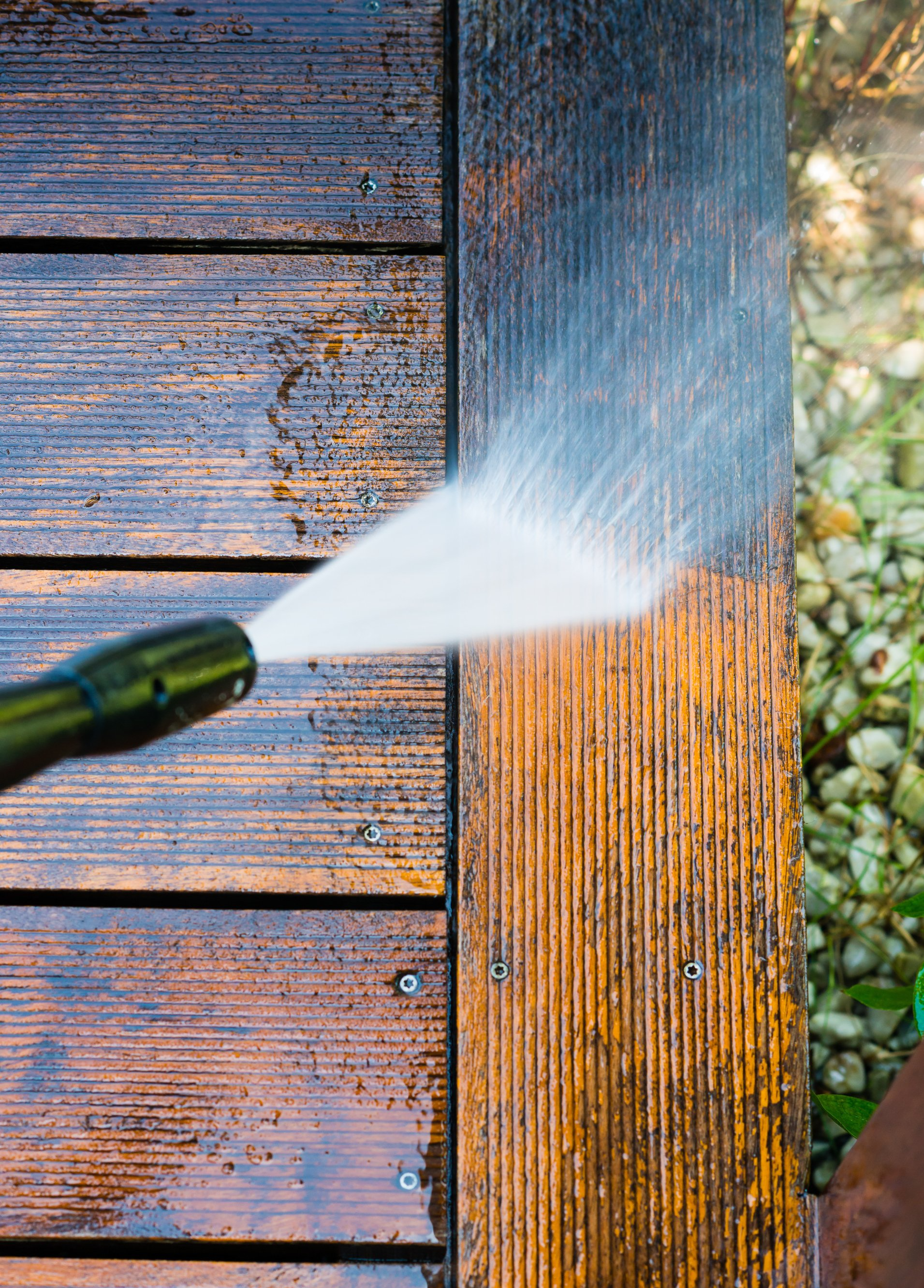 pressure washing deck in fayetteville arkansas