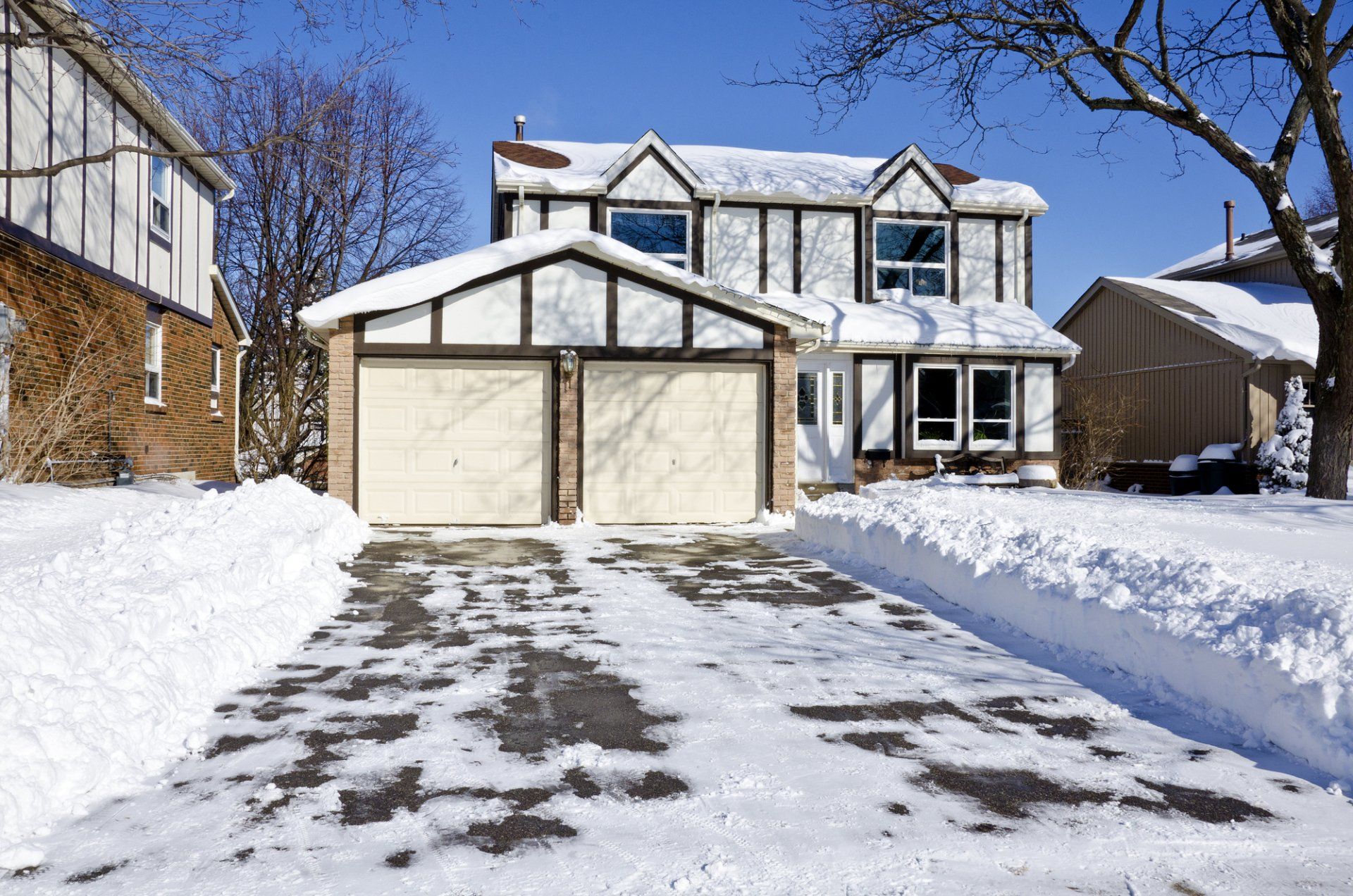 residential snow removal service in NWA