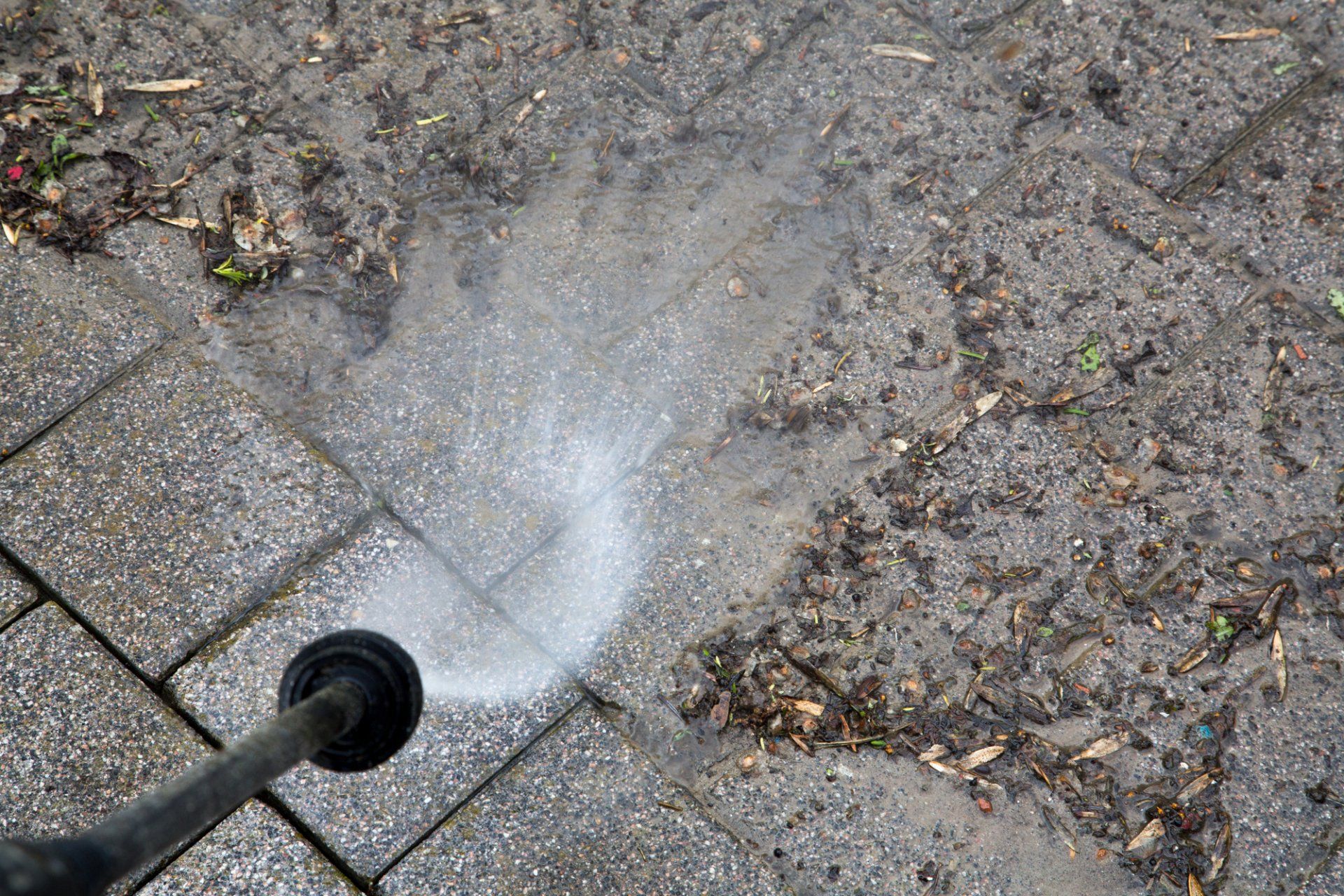 concrete patio pressure washing in fayetteville ar