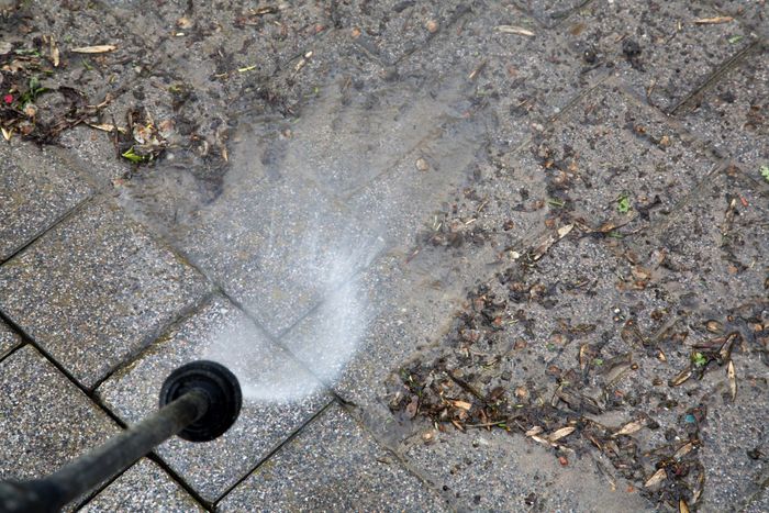 concrete patio pressure washing in fayetteville ar
