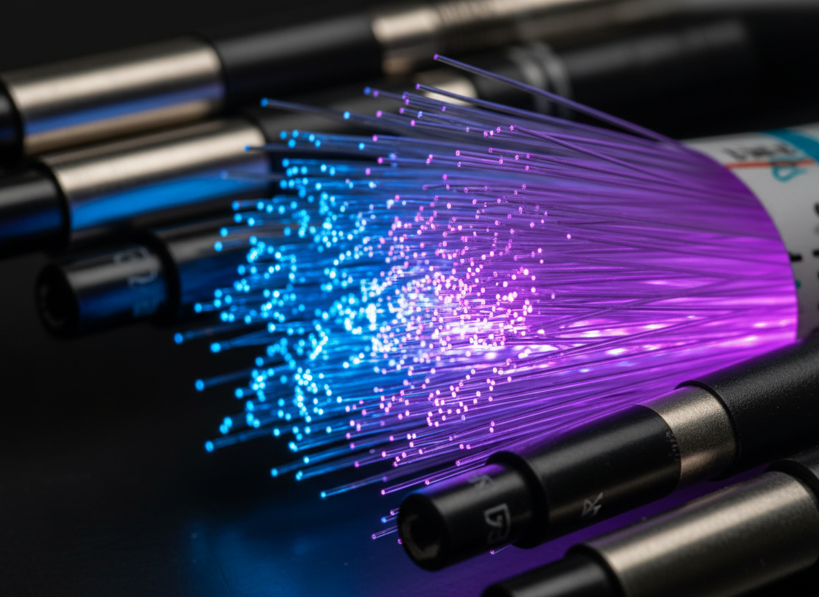 Fiber optic technology concept for SDLAN/XGSPON network development