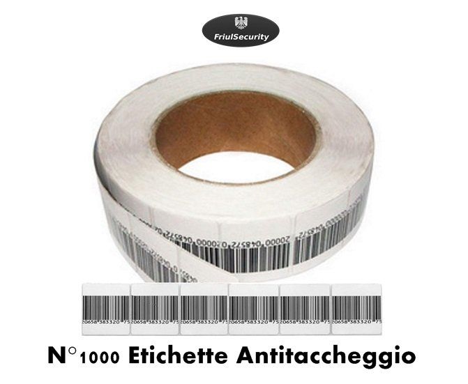 FriulSecurity di PRIVAPOL srl etichette adesive per sistemi antitaccheggio friuli venezia giulia udine gorizia pordenone trieste