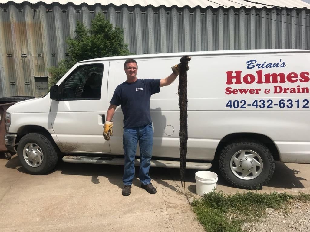 A Pile of Falling Hair - Lincoln, NE - Brian's Holmes Sewer and Drain A Pile of Falling Hair - Lincoln, NE - Brian's Holmes Sewer and Drain
