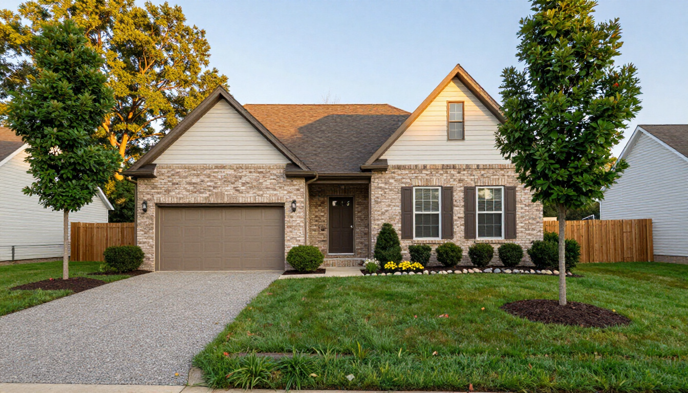 Well-maintained residential rental home in Shelby County