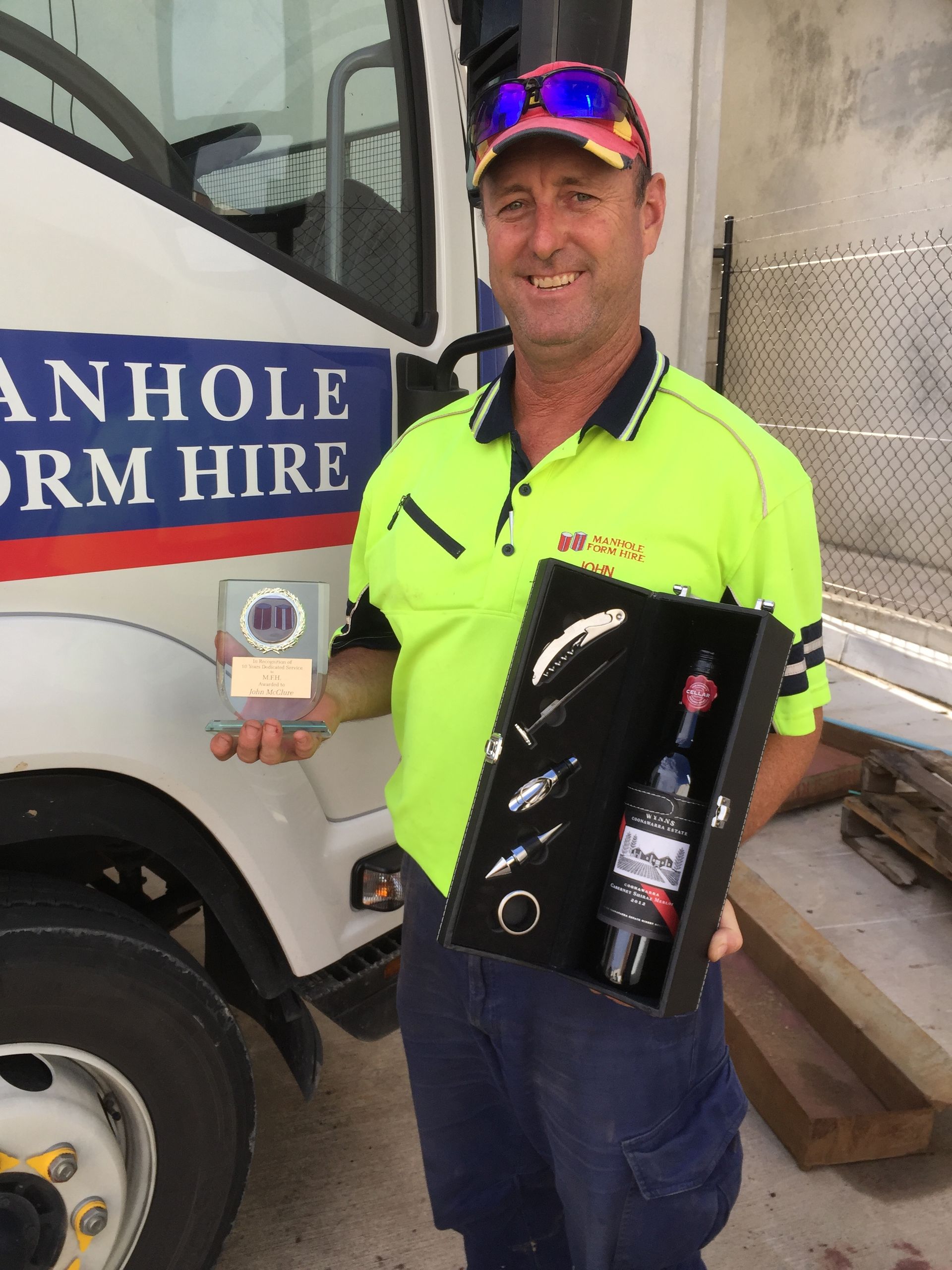 Manhole Form Hire Melbourne Manager - John McClure