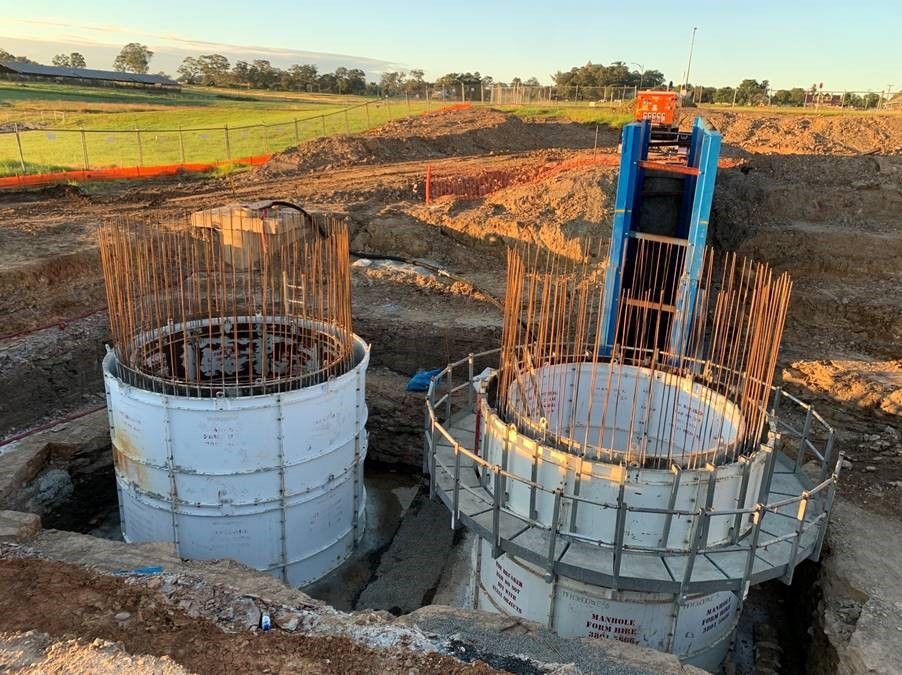 Manhole Form Hire forms on site