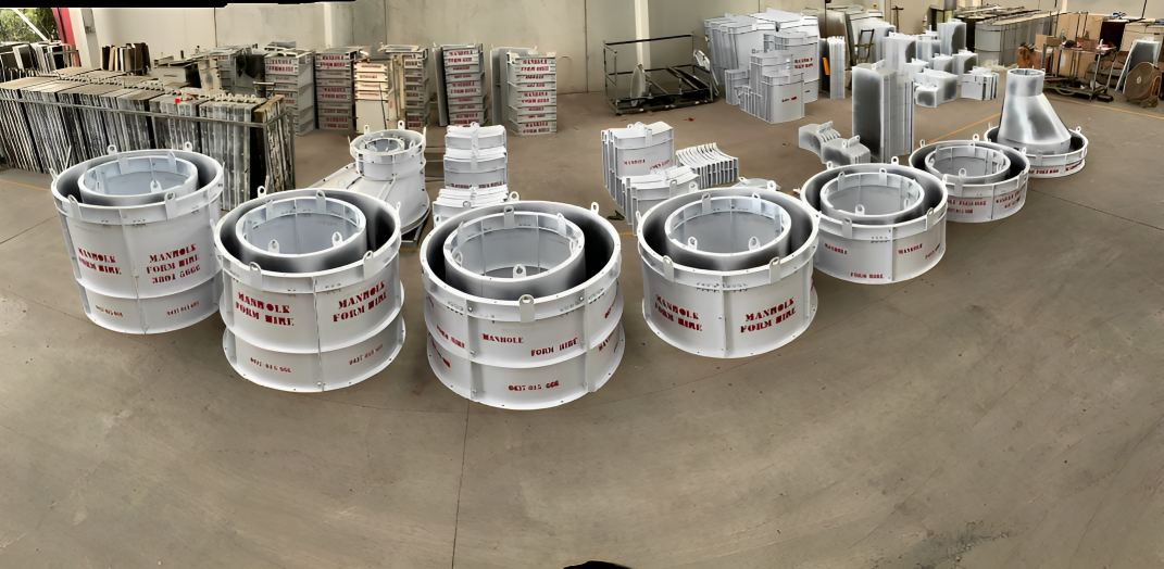 manhole form hire risers