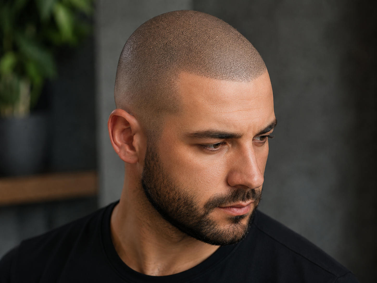 Ефект на избръсната коса със скалп микропигментация – shaved look SMP