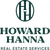 Howard Hanna Real Estate Services logo in dark green with stylized H emblem