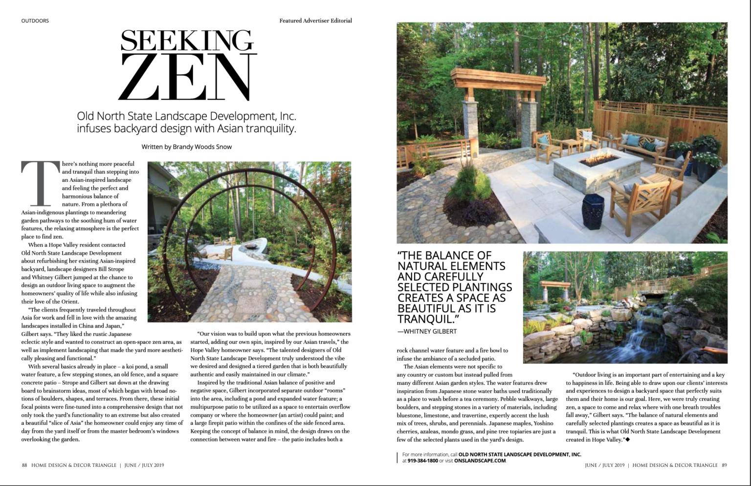 Triangle Home Design & Decor June/July 2019