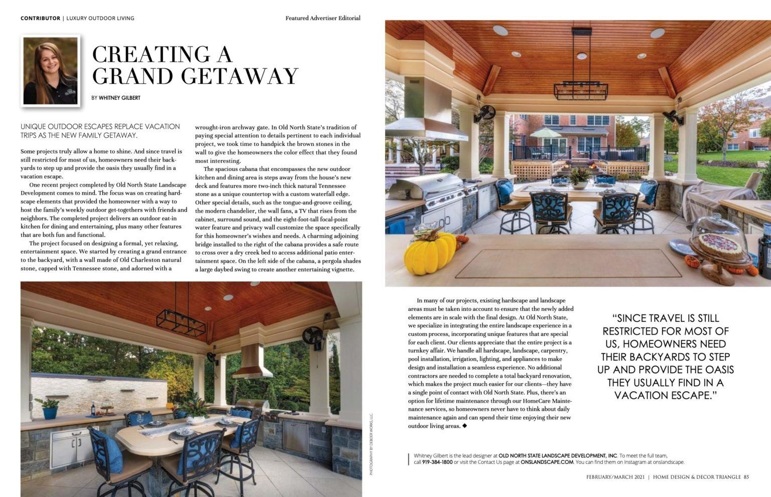 Triangle Home Design & Decor February/March 2021