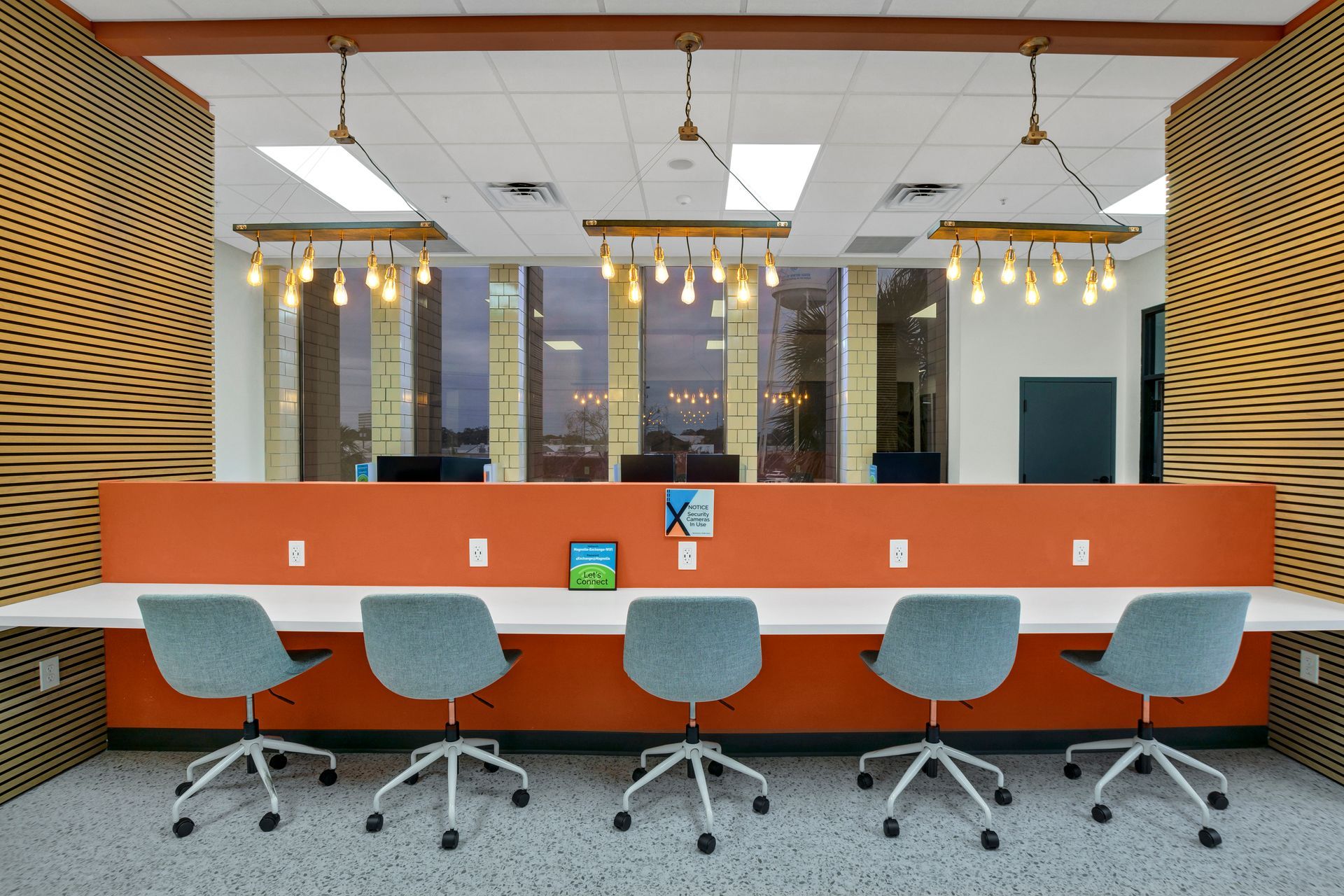 Loge coworking area