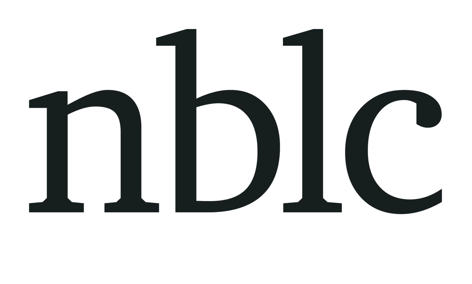 Black lowercase letters