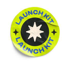Launch Kit Sticker by Lume Creative