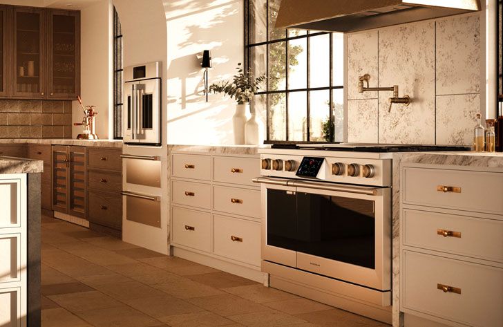 New Home Appliance with Brown Door — Coral Springs, FL — Coral Springs Appliance Center Inc