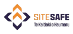 A logo for a company called sitesafe