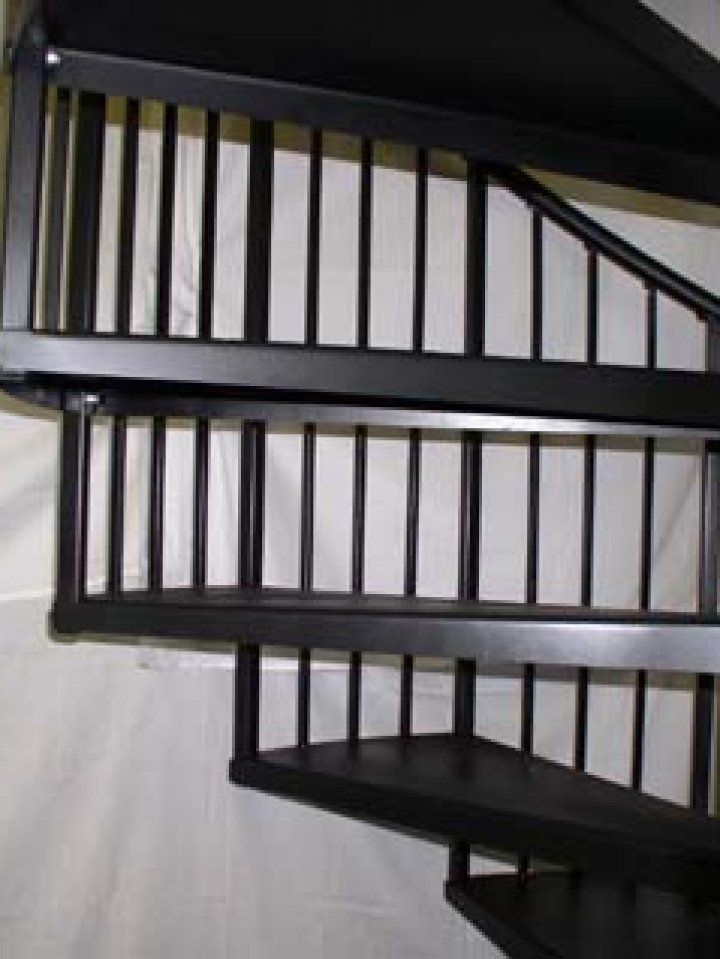steel spiral stair