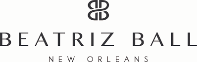 The logo for beatriz ball new orleans is on a white background.