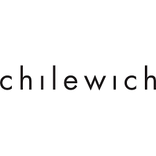The logo for chilewich is a black and white logo on a white background.