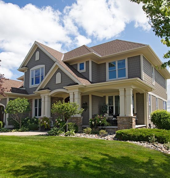 Exterior Of A New House — Bird In Hand, PA — Fisher Construction, Inc Exterior Of A New House — Bird In Hand, PA — Fisher Construction, Inc