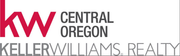 A logo for keller williams realty in central oregon