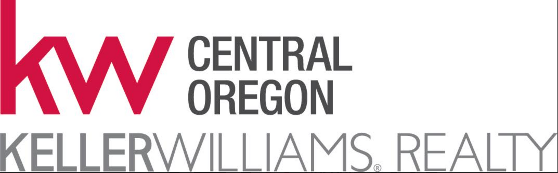 A logo for keller williams realty in central oregon