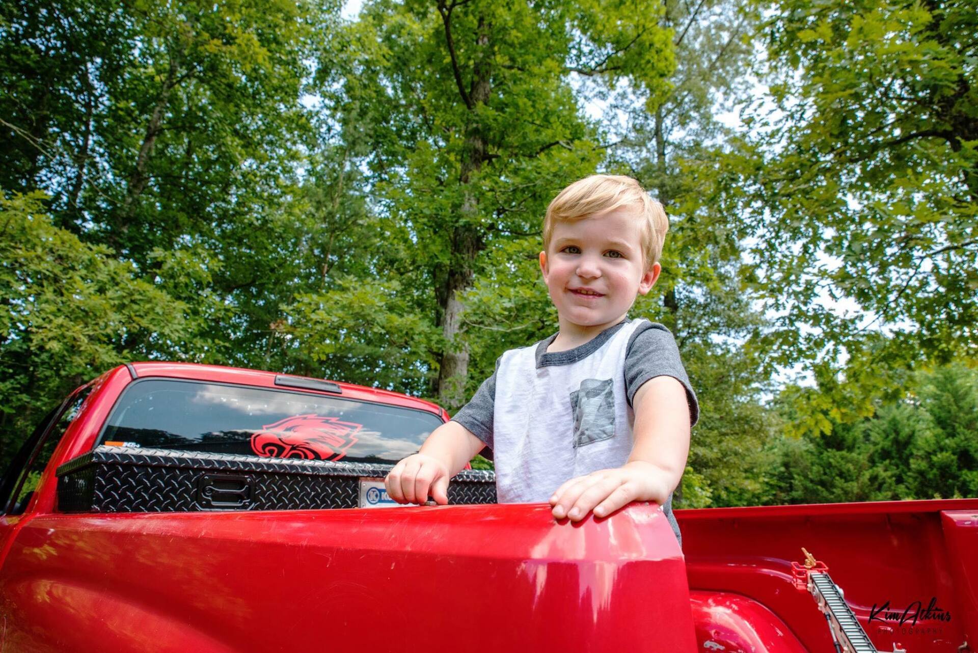 Liam, child with cancer.