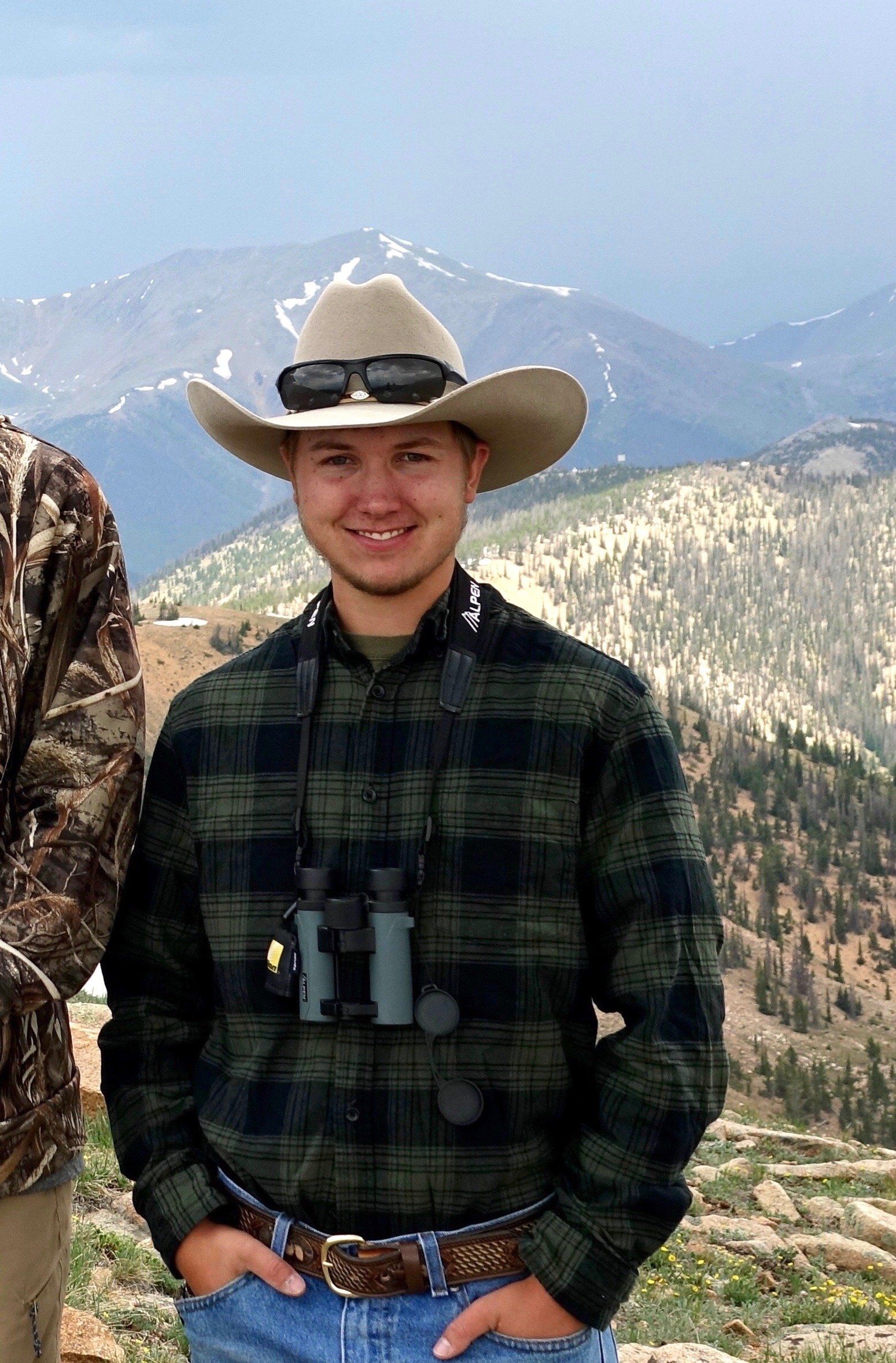 boy in cowboy hat.