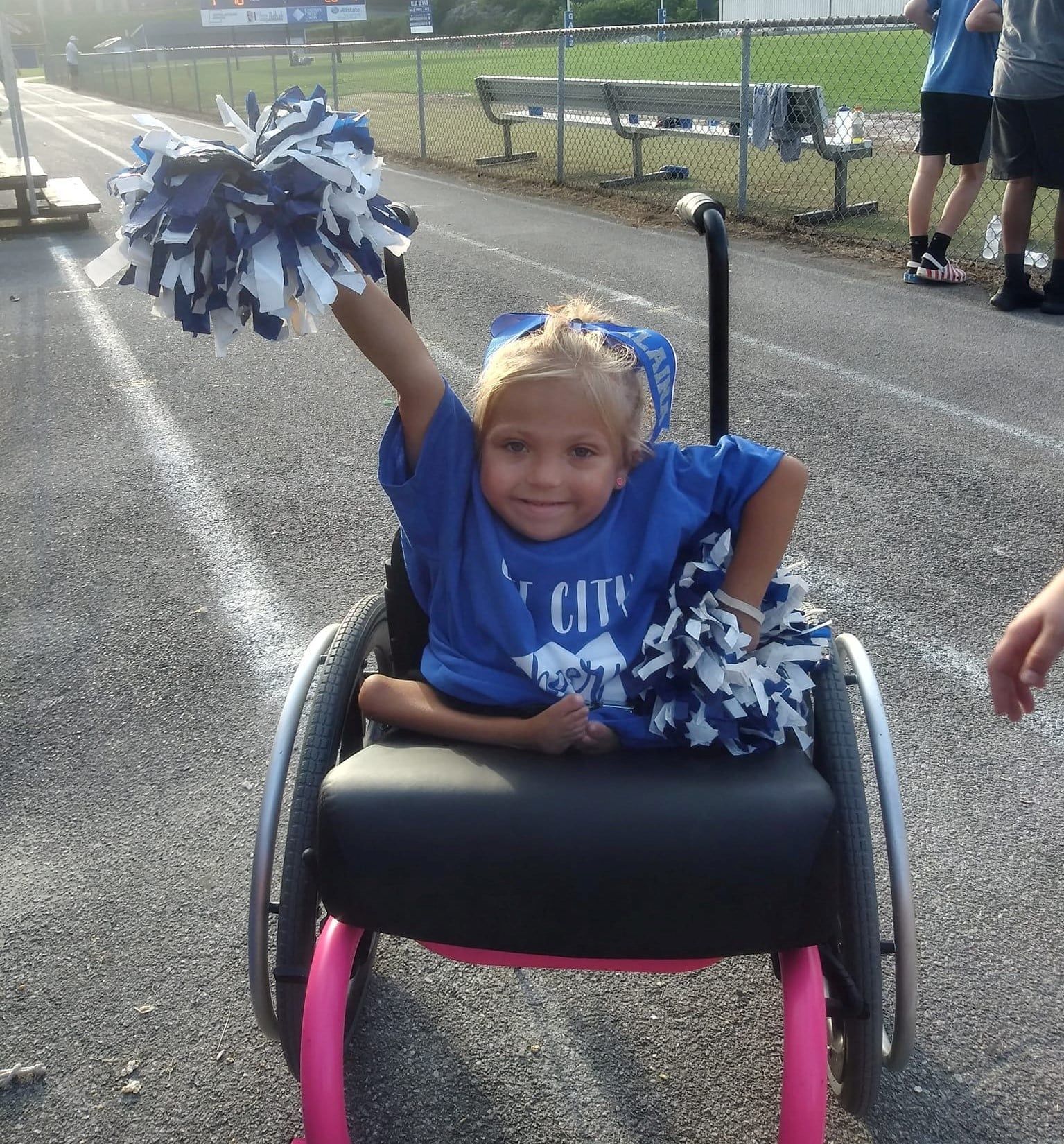 Elaina, child with kidney transplant.