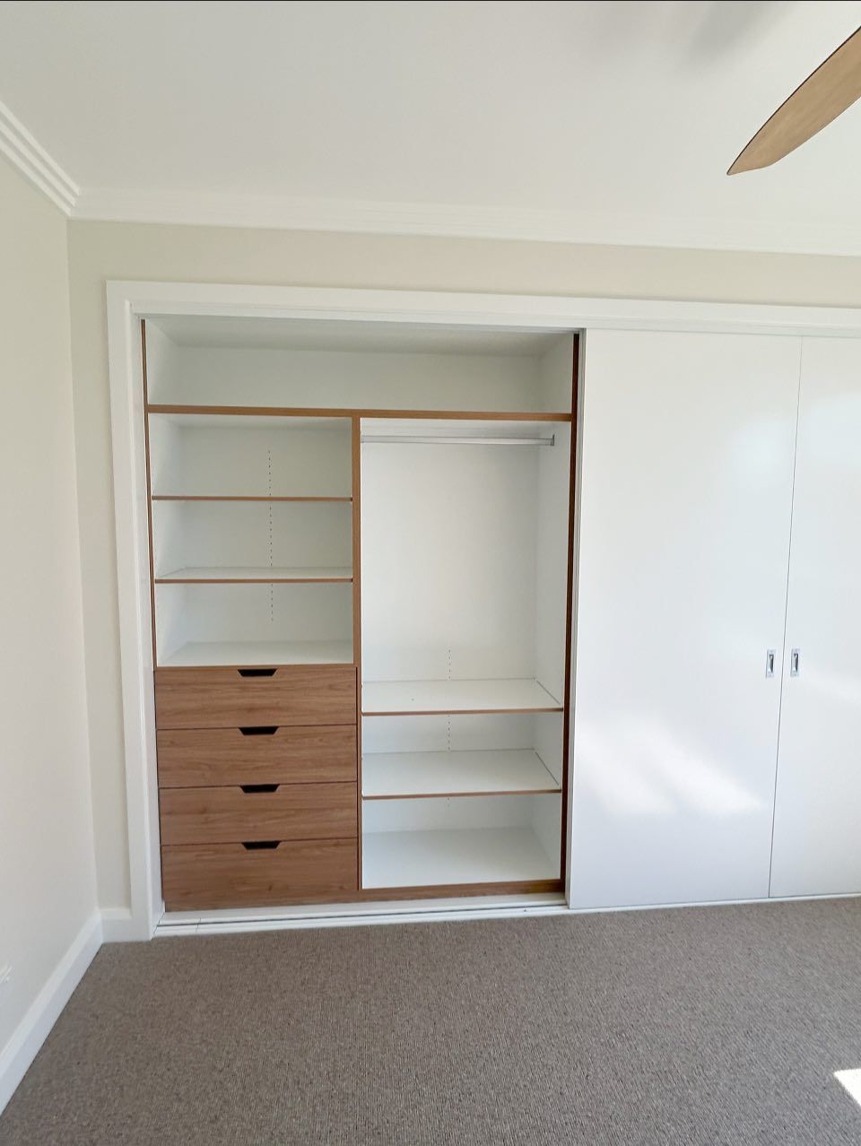 Built-in Closet With Sliding Doors  — JRB Joinery In Kew, NSW