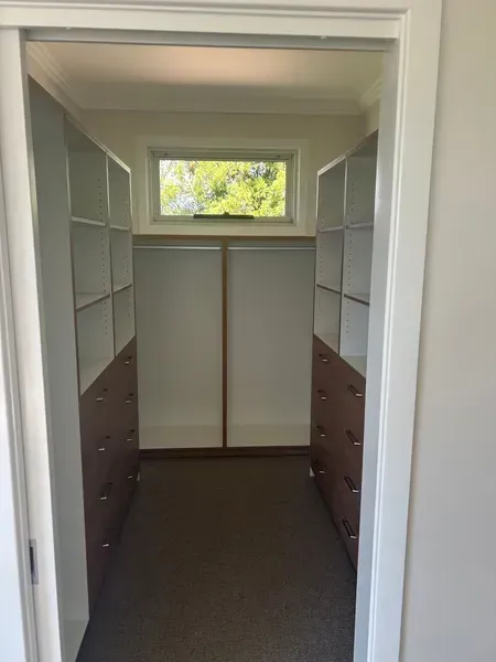 Walk-in Closet With Shelves — JRB Joinery In Kew, NSW