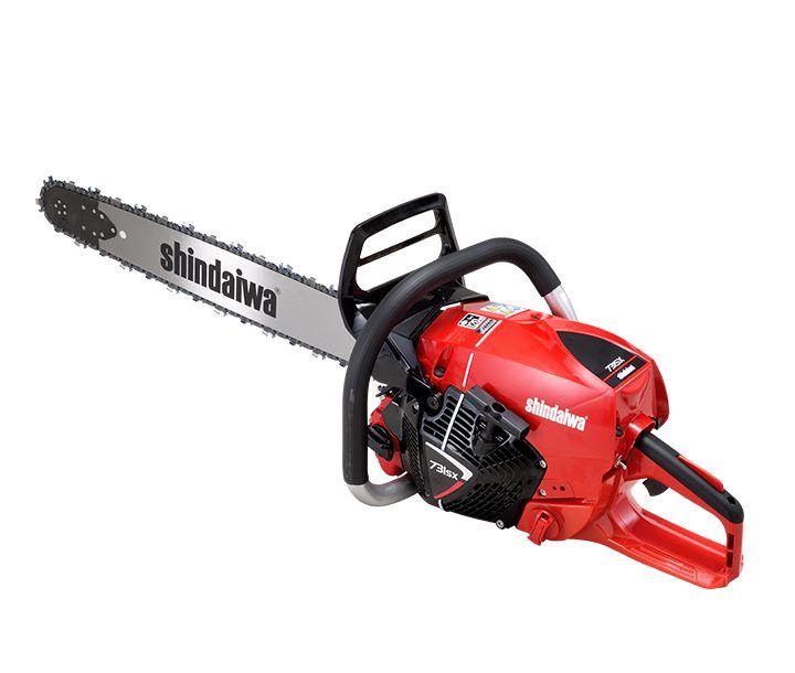 A Red Shindaiwa Chainsaw on a White Background  — Diamond Service Centre In Lismore, NSW