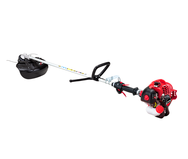 A Red and Black Brush Cutter on a White Background — Diamond Service Centre In Lismore, NSW