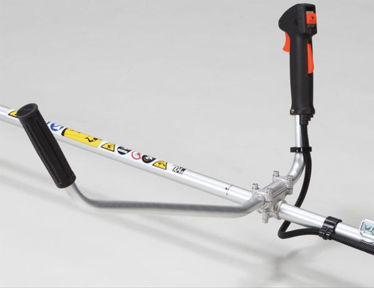 A Close Up of a Brush Cutter With a Handle — Diamond Service Centre In Lismore, NSW