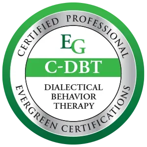 A certified professional logo for evergreen certifications