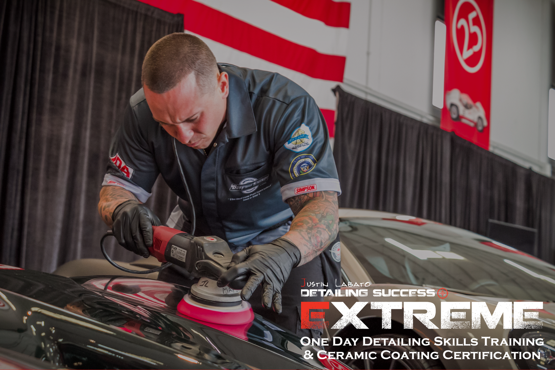 Car polishing training
