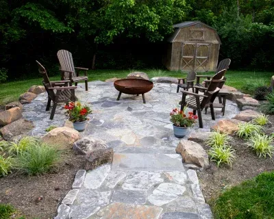 backyard patio installation richmond ky