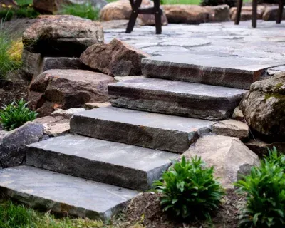 custom stone fire pit richmond ky