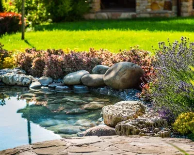 landscape water feature project richmond ky