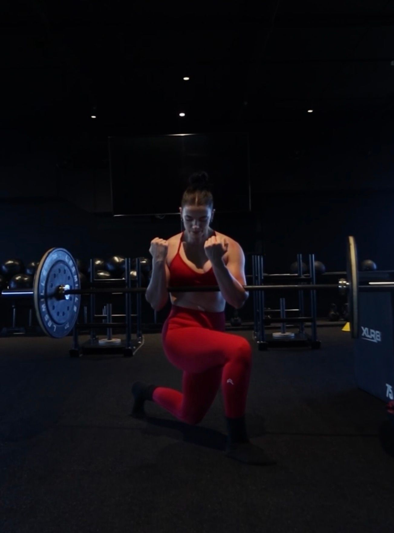 Athlete in action