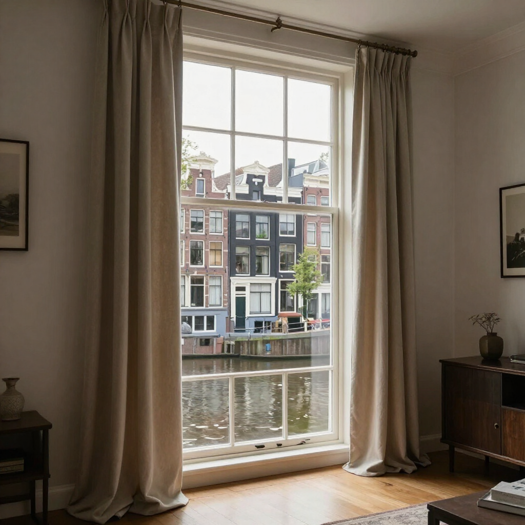 Witte gordijnen bleken: eerst het label checken