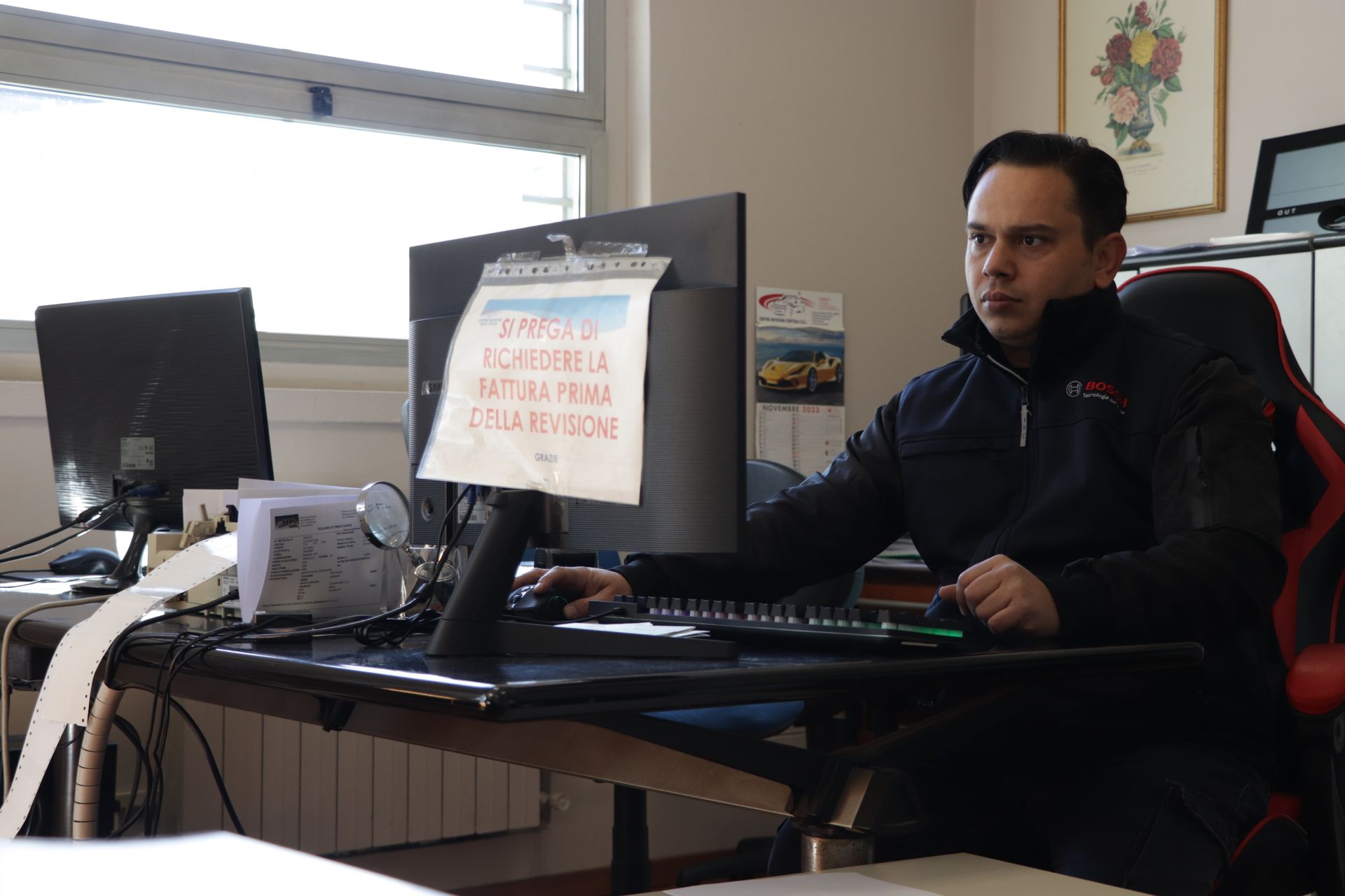 impiegato al pc