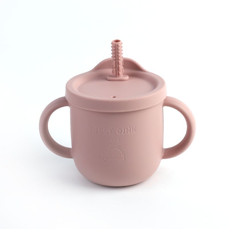 Leak Proof Baby Cups - Light Pink